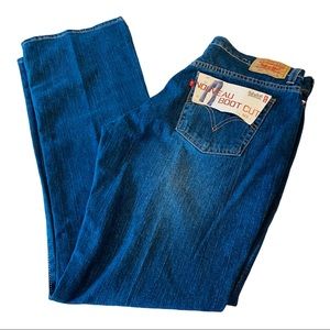 Levi’s Nouveau 515 Boot Cut Slim Fit Medium Wash